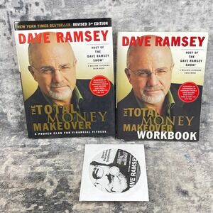 Dave Ramsey Total Money Makeover 3rd Ed Bundle Workbook Personal Testimony CD